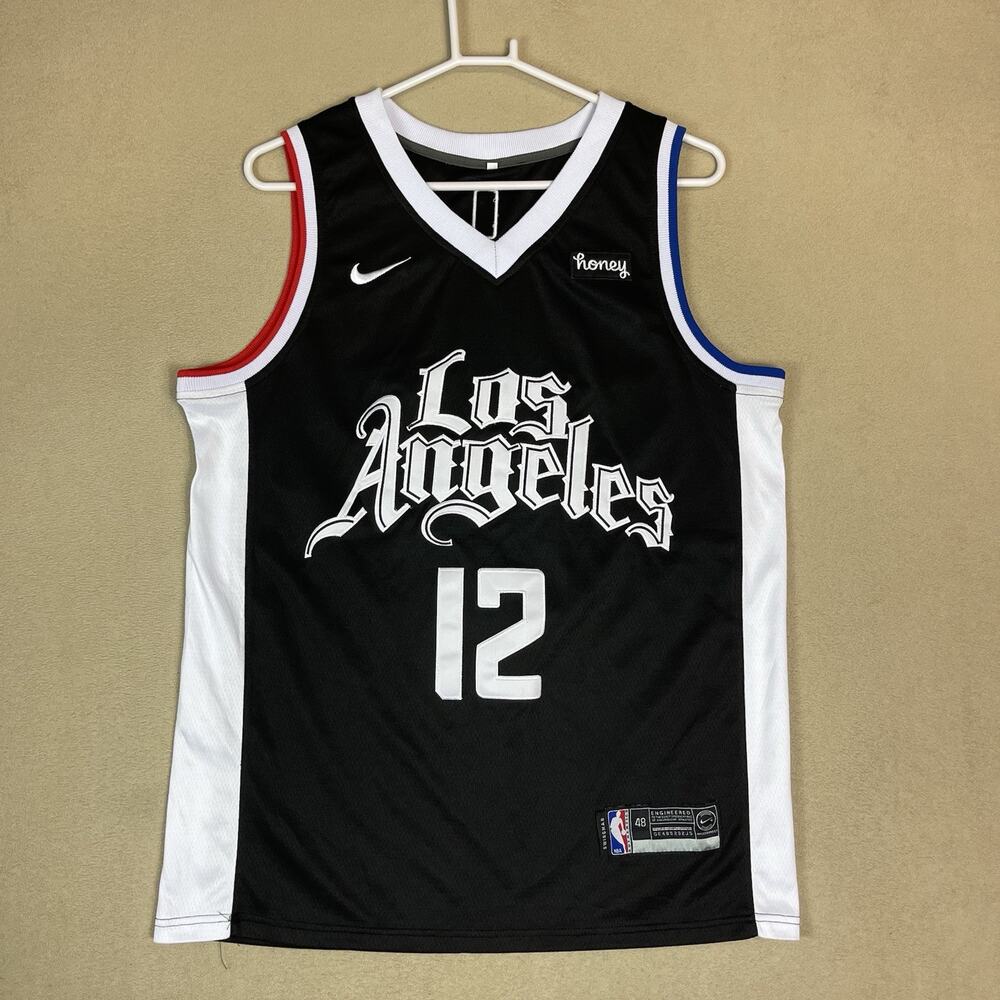 Nike Los Angeles Clippers Eric Bledsoe NBA Jersey #12 Mens 48 Black